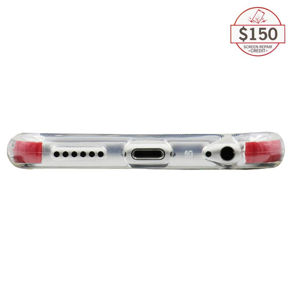 Ultra-thin protective case + Insured Gadgets up to $150.00 protection for iPhone 6 & iPhone 6S - Red