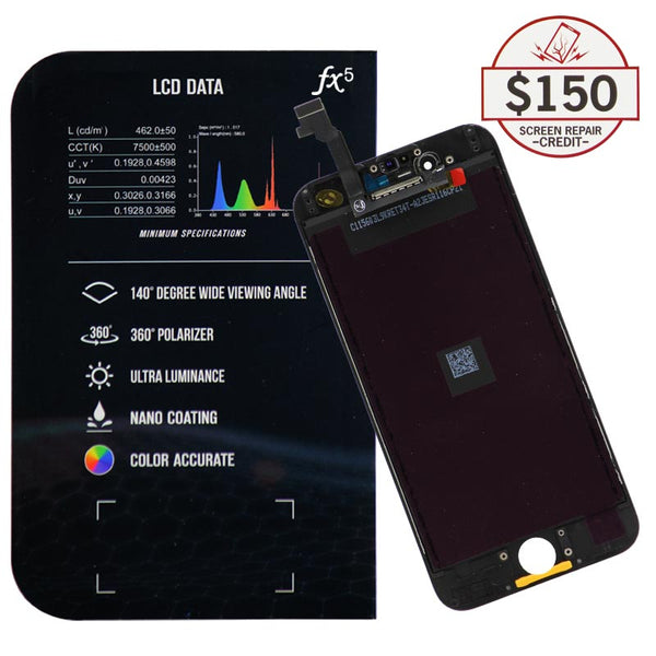 LCD for iPhone 6 with up to $150 Protection (Black)