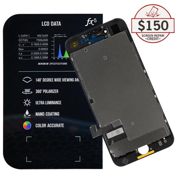 LCD for iPhone 7 with up to $150 Protection (Black)
