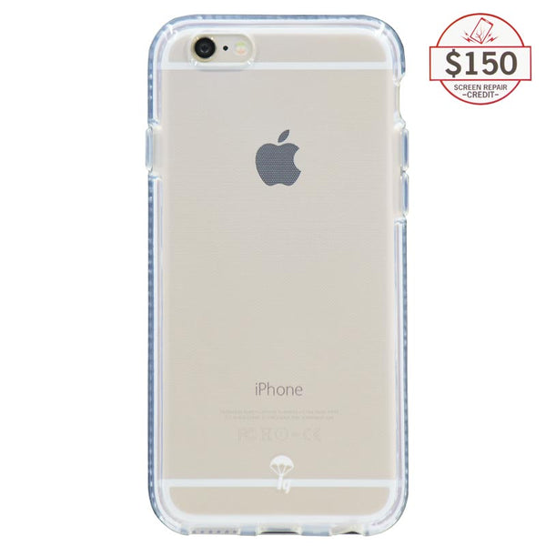 Ultra-thin protective case + Insured Gadgets up to $150.00 protection for iPhone 6 & iPhone 6S - White