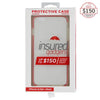 Ultra-thin protective case + Insured Gadgets up to $150.00 protection for iPhone 6 Plus & iPhone 6S Plus - Red