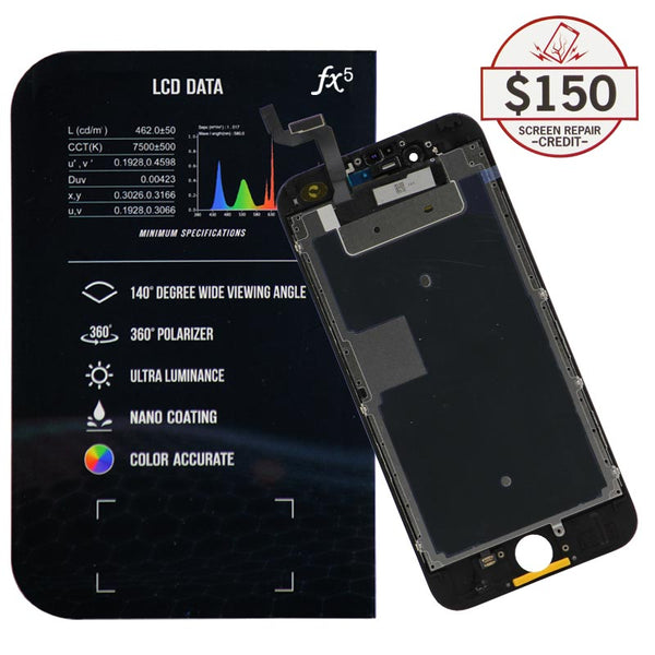 LCD for iPhone 6s with up to $150 Protection (Black)